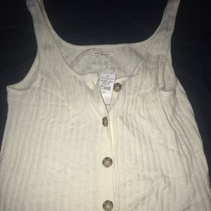 Button Up Tank Top